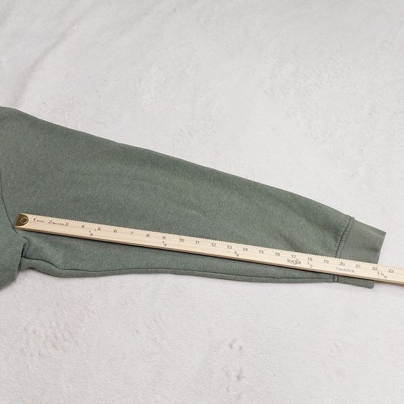 Orvis Men's 2XL Signature Quarter 1/4 Zip Fleece Pullover Sweatshirt Olive Green - Picture 6 of 8